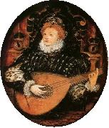 Portrait miniature of Elizabeth I of England